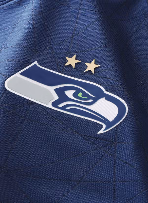 Seattle Seahawks 2026 Football x Football NFL Fan Jersey Navy view 3