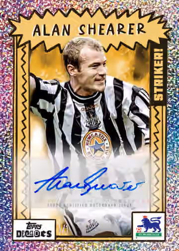 2025/26 Topps Decades 1990's Premier League Football Hobby Box view 4