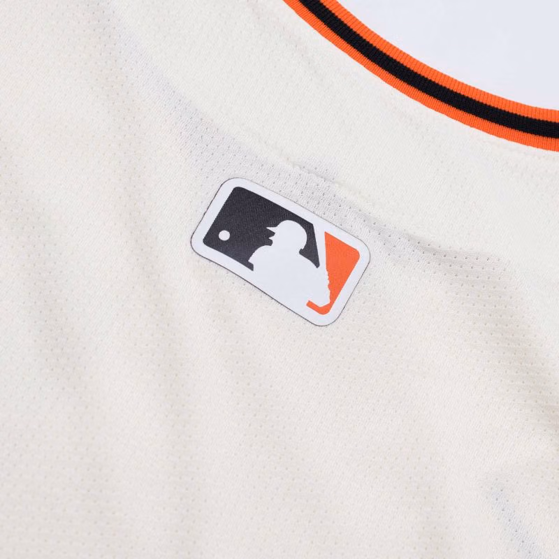 San Francisco Giants Limited MLB Baseball Jersey Home Cream view 6