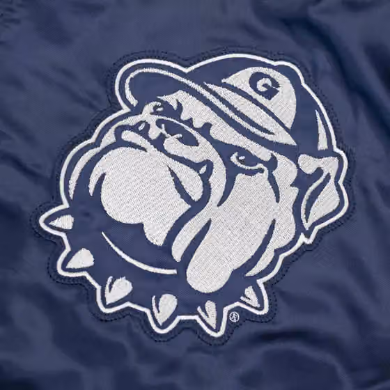 Georgetown Hoyas Starter Scout Varsity NCAA Jacket Navy view 3