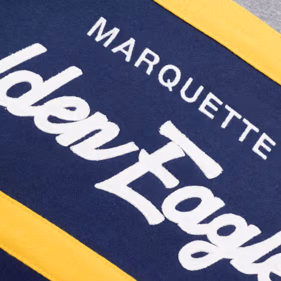 Marquette Golden Eagles Head Coach Mitchell & Ness NCAA College Vault Hoodie view 3