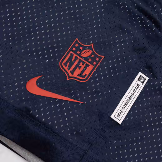 New England Patriots 2025 NFL Sideline Reversible Mesh Nike Dri-FIT Shorts Navy view 6