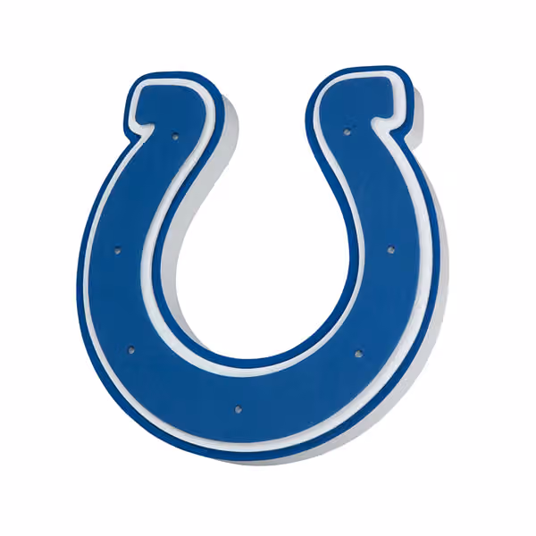 Indianapolis Colts NFL 3D Foam Logo Wall Sign view 1