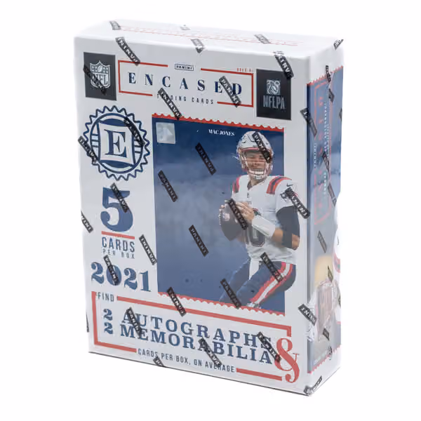 2021 Panini Encased Football Hobby Box NFL view 1