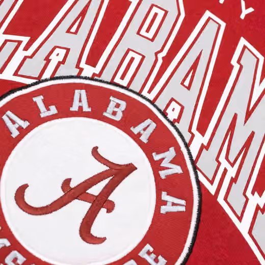 Alabama Crimson Tide Starter End Zone NCAA Hoodie Red view 3