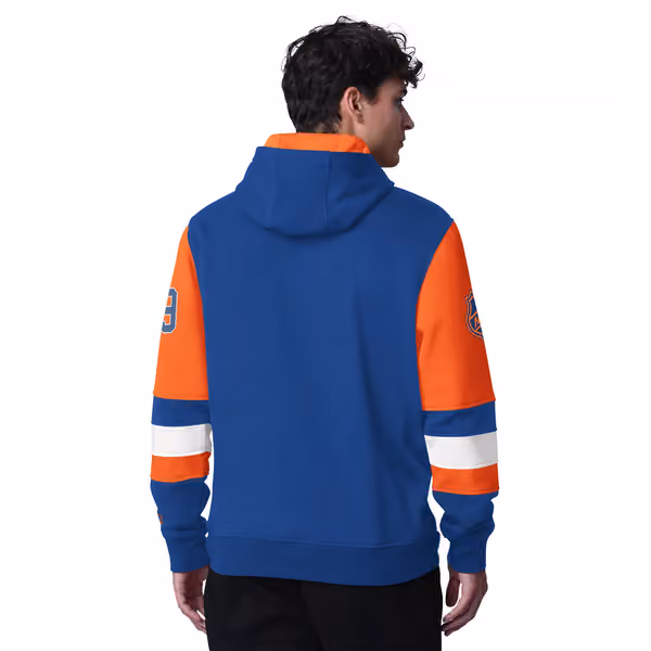 Edmonton Oilers Starter End Zone NHL Hoodie view 2