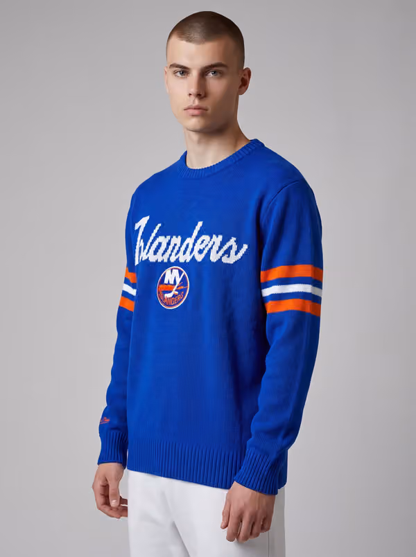 New York Islanders NHL Head Coach Sweater Blue view 1