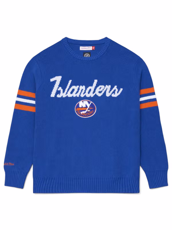 New York Islanders NHL Head Coach Sweater Blue view 2