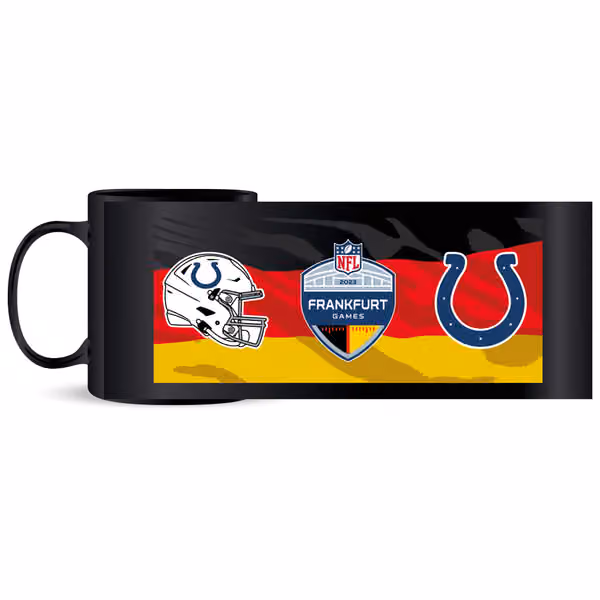 2023 NFL Frankfurt Games Indianapolis Colts Germany Mug (330 ml) view 2