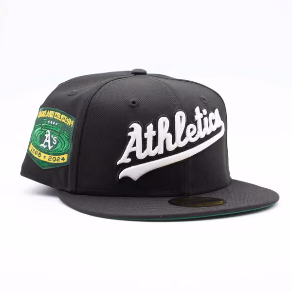 Athletics Oakland Coliseum 59FIFTY Fitted MLB Cap Black product photo