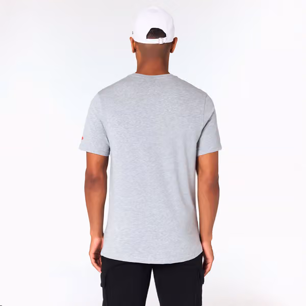 NFL Shield Team Logo New Era NFL T-Shirt Gray view 2