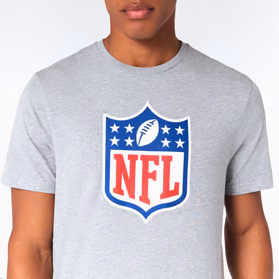 NFL Shield Team Logo New Era NFL T-Shirt Gray view 5