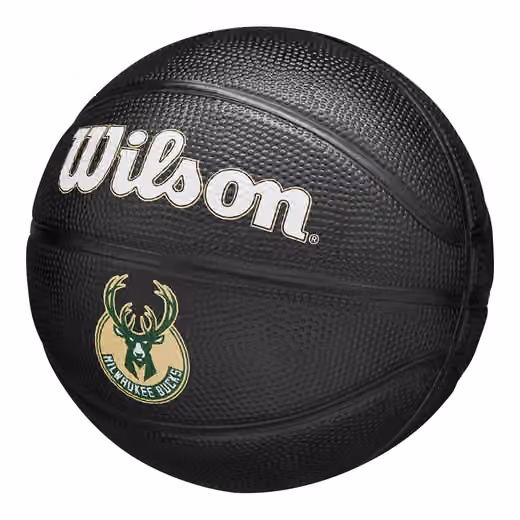 Milwaukee Bucks Tribute Wilson NBA Mini Basketball (Size 3) view 4