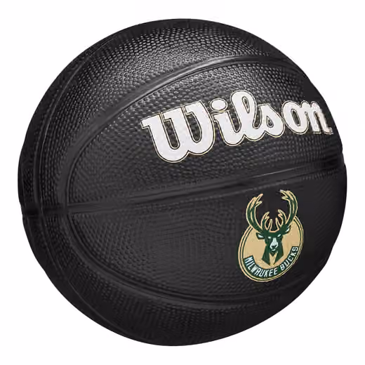 Milwaukee Bucks Tribute Wilson NBA Mini Basketball (Size 3) view 3