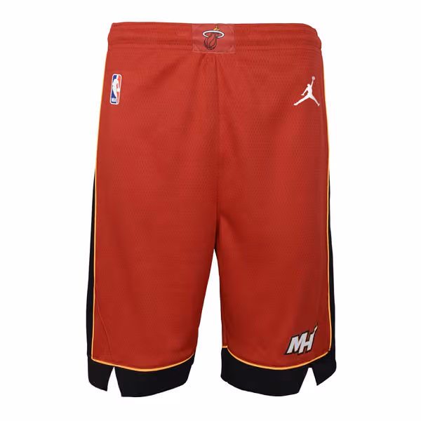 Miami Heat Jordan Swingman NBA Shorts Red (YOUTH) view 2