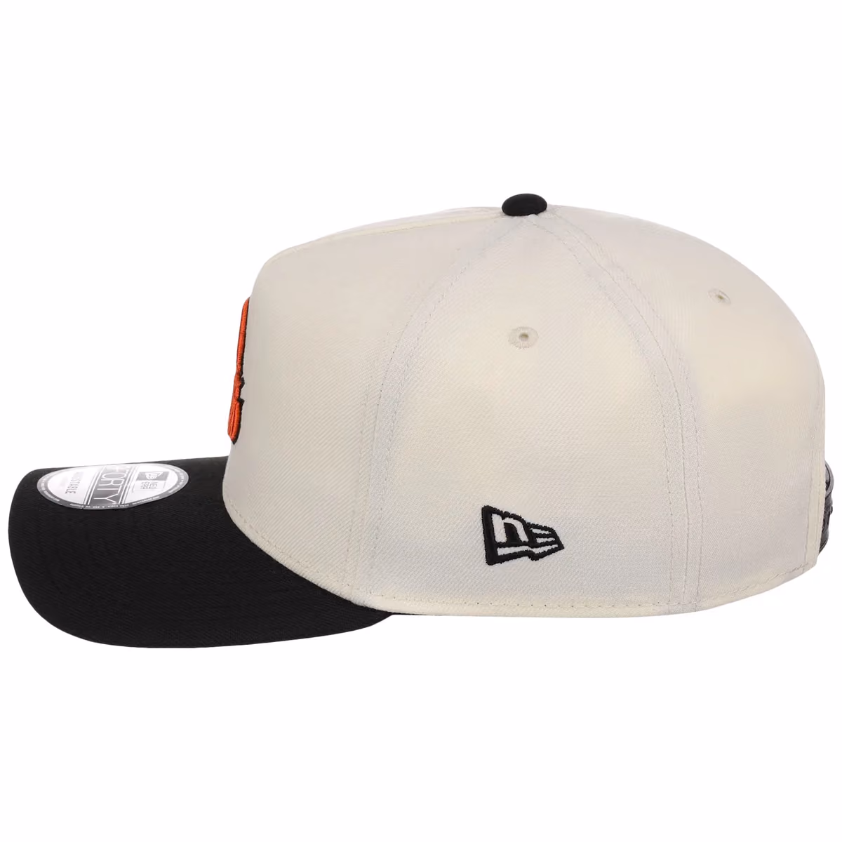 Baltimore Orioles MLB Chrome OTC New Era 9FORTY A-Frame detail view