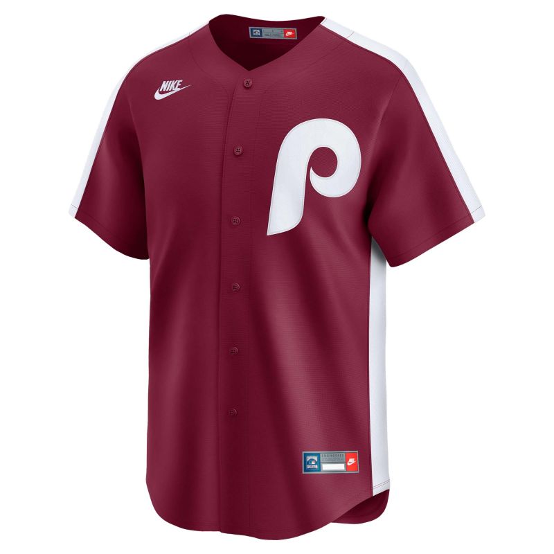 Philadelphia Phillies 1979 Cooperstown Nike MLB Jersey Red view 1