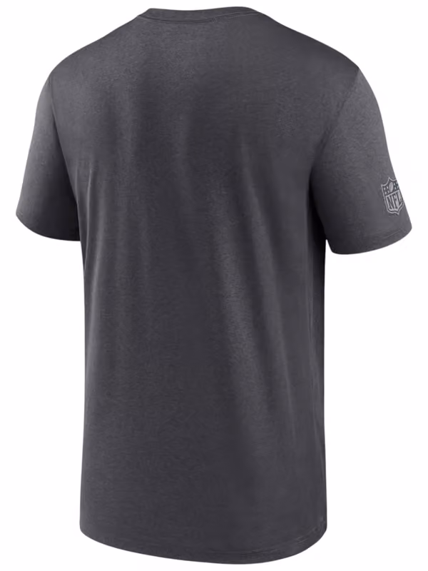 Buffalo Bills 2026 NFL Sideline Lead The Charge Legend T-Shirt Anthracite view 2