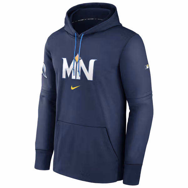 Minnesota Twins 2024 City Connect MLB Authentic Nike Hoodie view 1