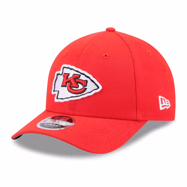Kansas City Chiefs NFL Team Logo New Era 9FORTY M-Crown Snapback Cap Red product photo