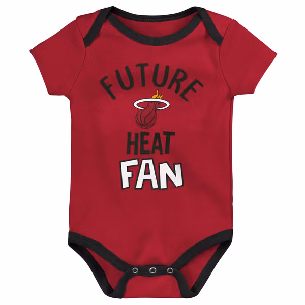 Miami Heat NBA Draft Pick Baby Body & Blanket Set view 3