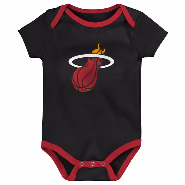 Miami Heat NBA Draft Pick Baby Body & Blanket Set view 2