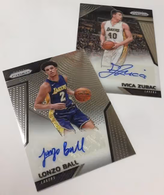 2017/18 Panini Prizm Basketball Hobby Box NBA view 4