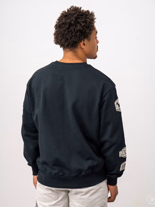 NFL Shield L&L Core '96 Crew Box NFL Sweater Navy view 6