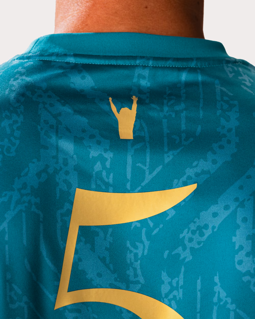 Jersevo Custom Personalized Der Kaiser Jersey back view