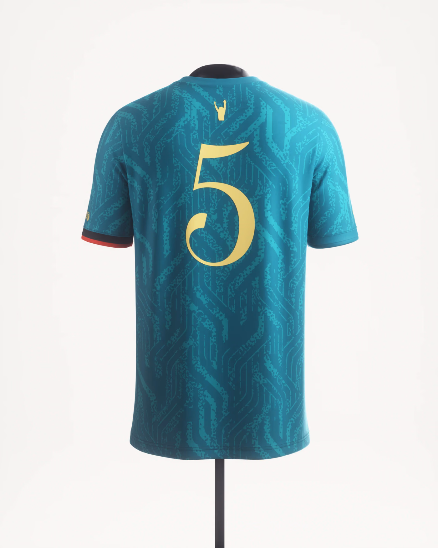 Jersevo Custom Personalized Der Kaiser Jersey back view