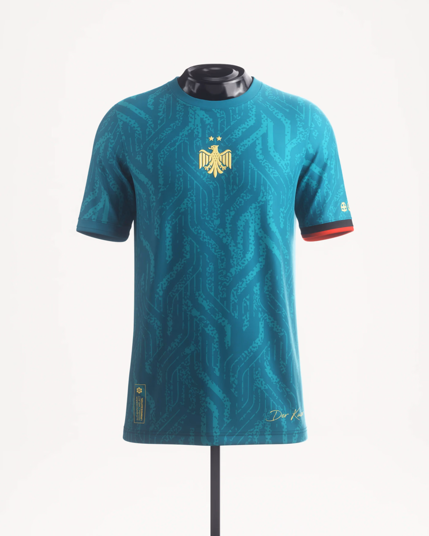 Jersevo Custom Personalized Der Kaiser Jersey front view
