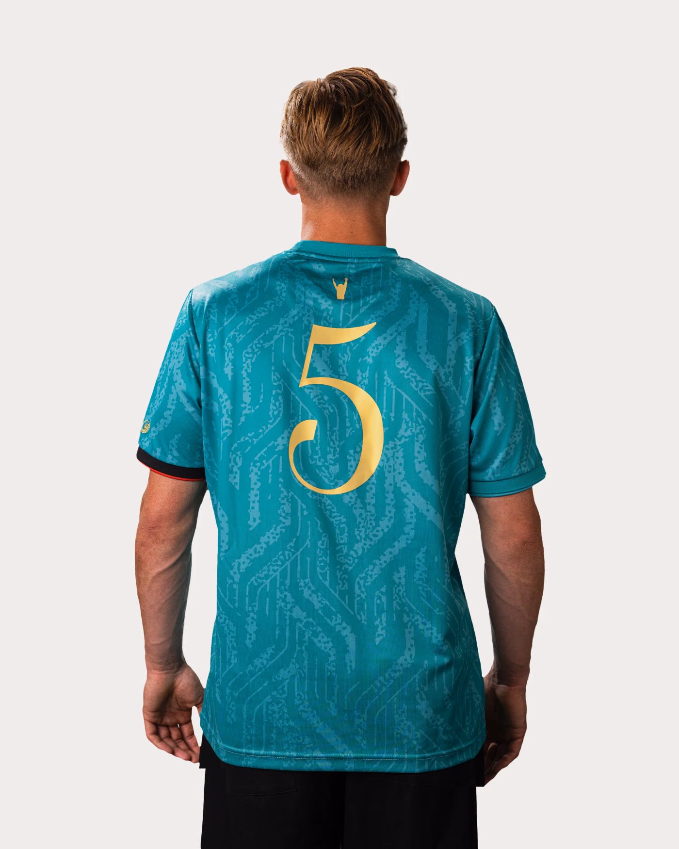 Jersevo Custom Personalized Der Kaiser Jersey back view