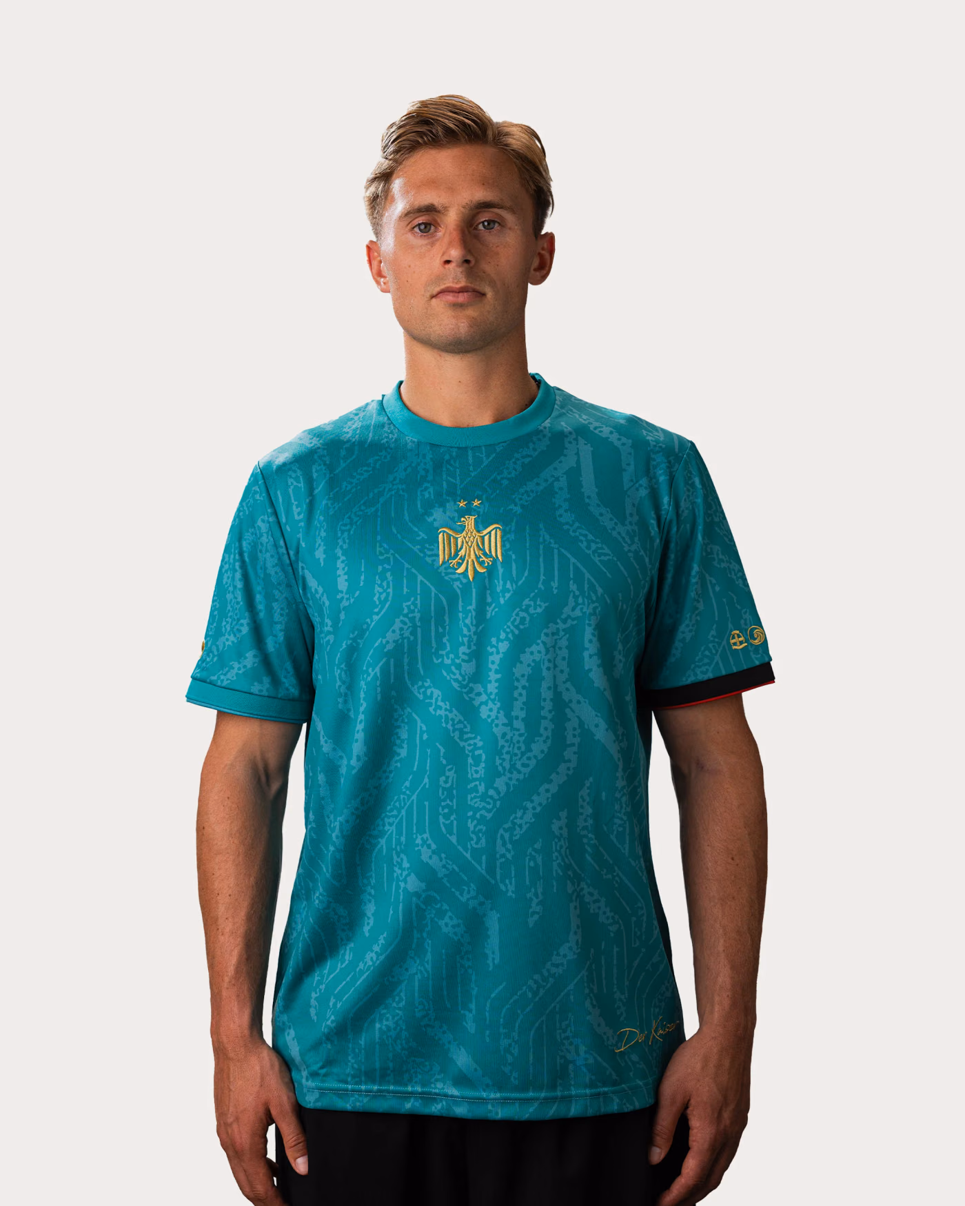 Jersevo Custom Personalized Der Kaiser Jersey front view