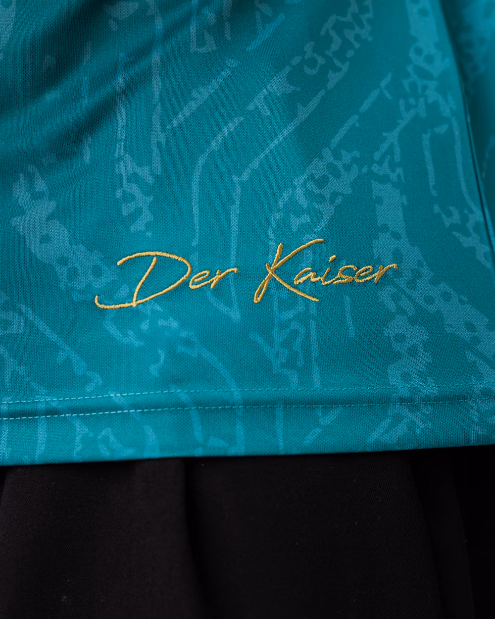 Jersevo Custom Personalized Der Kaiser Jersey detail view 5