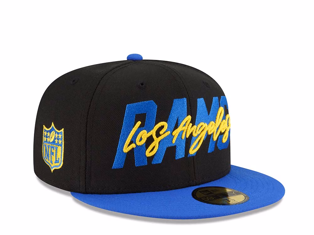 New Era Los Angeles Rams NFL Draft 22 59Fifty Fitted Hat front