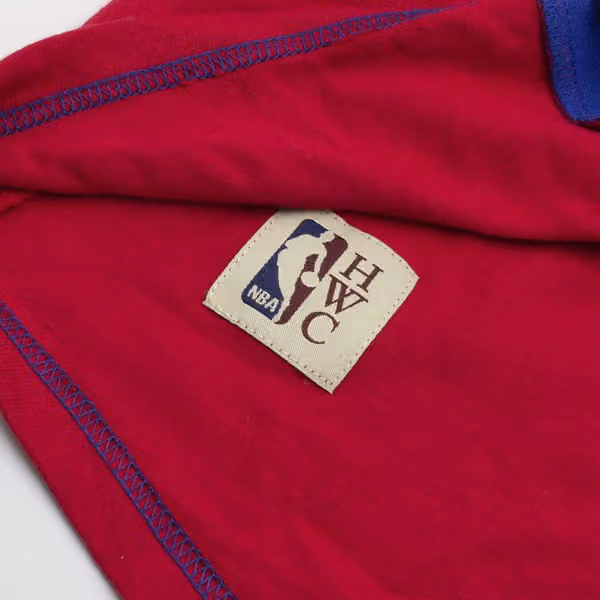 Philadelphia 76ers Split Mitchell & Ness Short Sleeve NBA Hoodie view 5