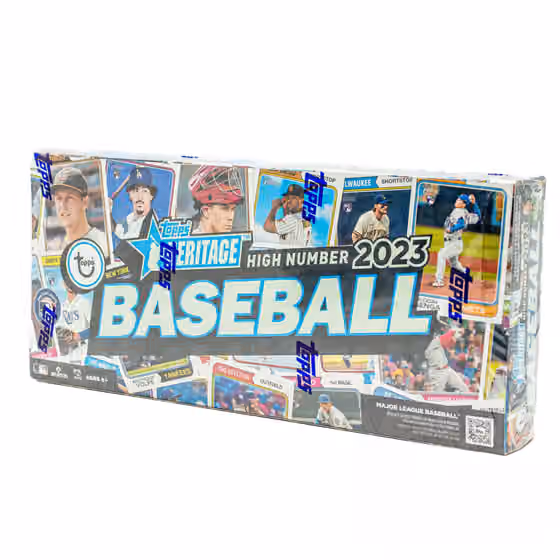2023 Topps Heritage High Number Baseball MLB Hobby Box view 1