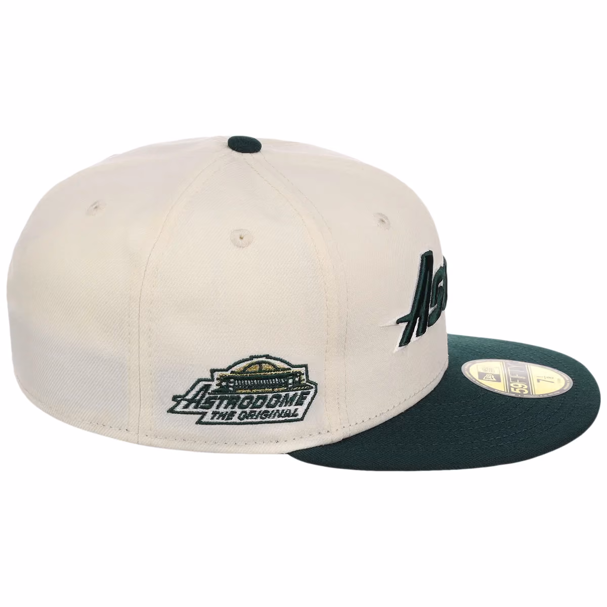 Houston Astros MLB Gilded Ivy New Era 59FIFTY detail view