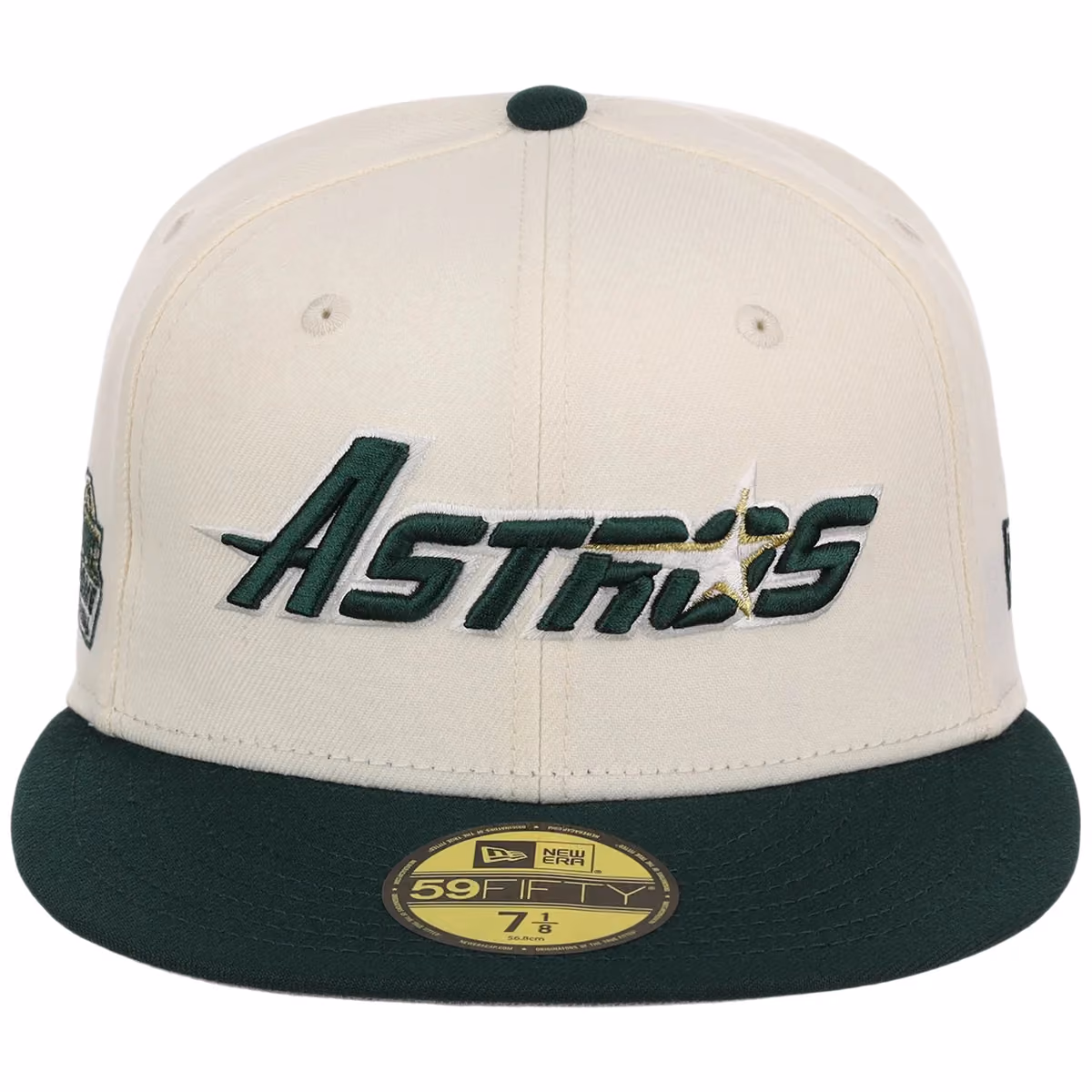 Houston Astros MLB Gilded Ivy New Era 59FIFTY detail view
