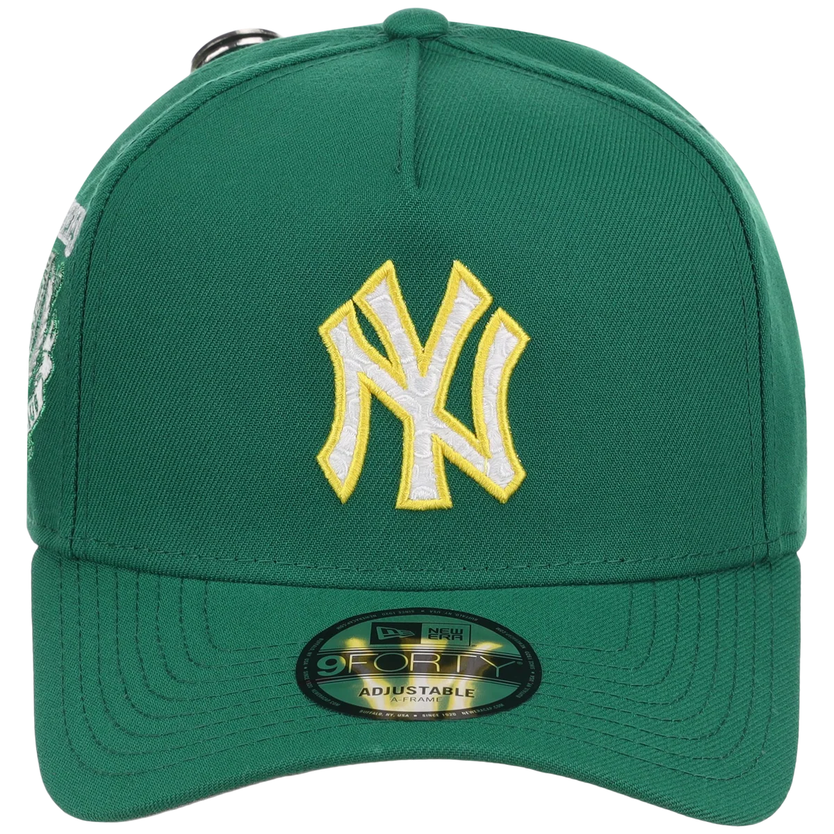 New York Yankees MLB Augusta Bloom New Era 9FORTY w/ Golf Pin detail view