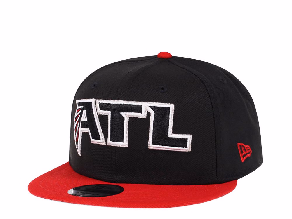 New Era Atlanta Falcons Two Tone Jersey Fit Edition 9Fifty Snapback Hat front