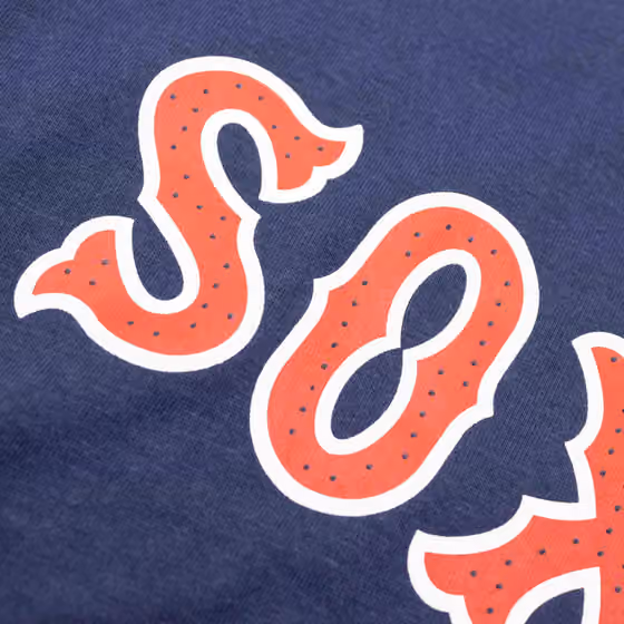 Boston Red Sox Fuse Wordmark Nike MLB T-Shirt Navy view 3
