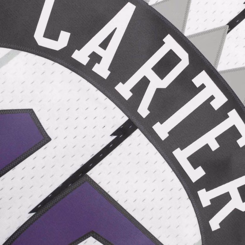Vince Carter #15 Toronto Raptors 1998-99 Swingman NBA Jersey White view 5