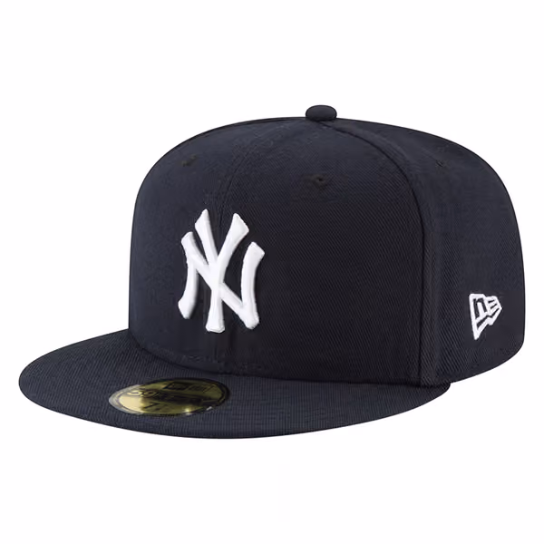 New York Yankees Authentic 59FIFTY Fitted MLB Cap Game Navy product photo