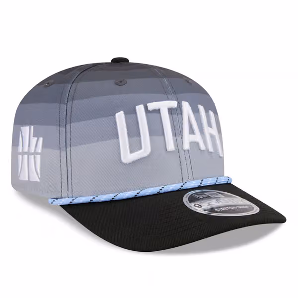 Utah Jazz 2025-26 NBA City Edition 9SEVENTY Stretch-Snap Cap product photo