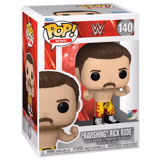 Funko POP! #140 Ravishing Rick Rude Vinyl WWE Legends Figure view 1