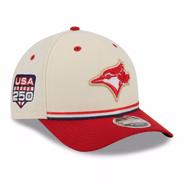 Toronto Blue Jays 2026 4th of July USA 250 9FORTY Snapback MLB Cap product photo