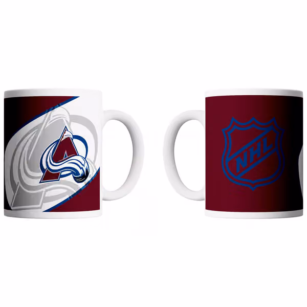 Colorado Avalanche Shadow Logo & Shield NHL Mug (330 ml) view 1