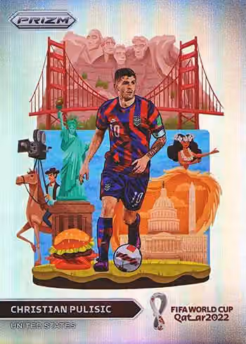 2022 Panini Prizm FIFA World Cup Soccer Choice Box view 4