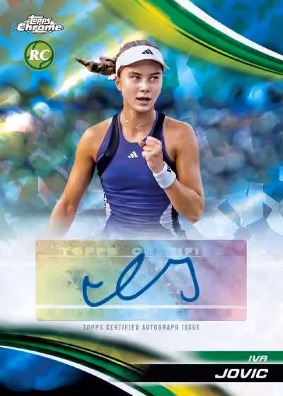 2025 Topps Chrome Sapphire Edition Tennis Hobby Box view 5